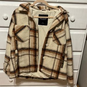 Hollister size small jacket flannel